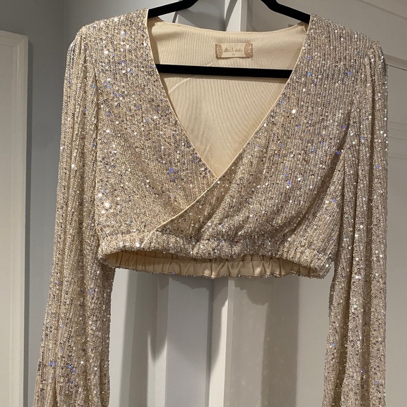 Altar’d  State Sparkle Top - Picture 1 of 3
